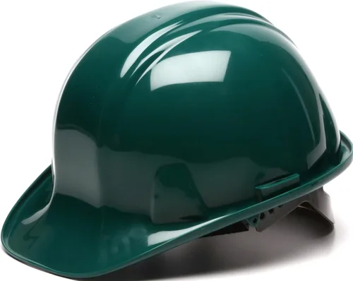 Vista 10 de Pyramex Safety SL Series Cap Style Hard Hat, 4-Point Snap Lock Suspension Blanco