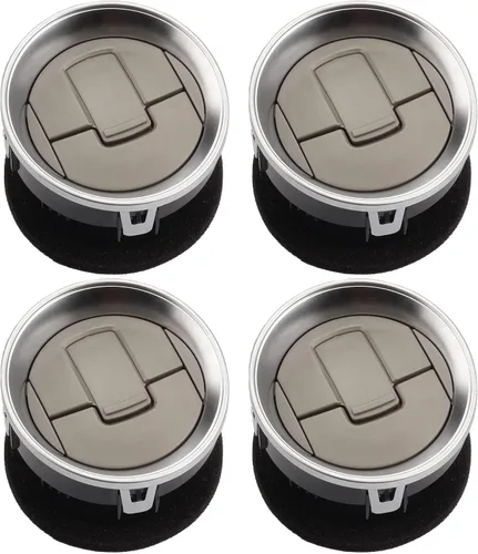 Vista 8 de Dasbecan 4 piezas de laca negra para salpicadero, aire acondicionado, calentador de CA compatible con Ford F150 2009-2014 Reemplazos # 9L3Z-19893-AA