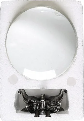 Vista 2 de Amlong Crystal Bola de cristal transparente de 8 pulgadas (7.874 in) con soporte de elefante