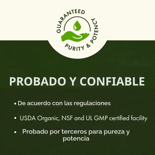 Vista 4 de Swanson Spirulina Algas Azul-Verde, 500 mg, 90 Cápsulas Vegetales
