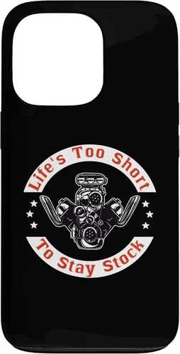 Vista 10 de iPhone 13 Pro Max Life es demasiado corta para mantenerse en stock - Drag Racing Muscle Car V8 Case