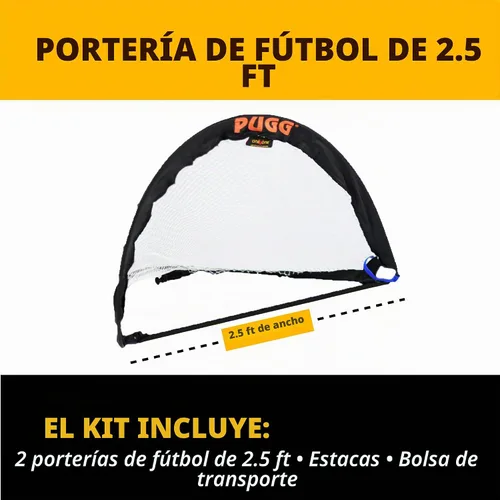 Vista 2 de PUGG Pop Up Soccer Goal
