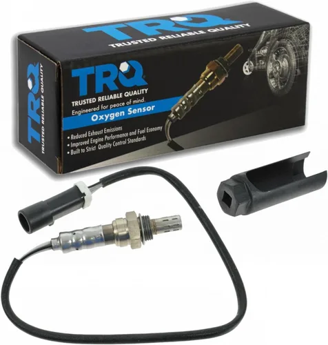 Vista 125 de TRQ Sensor de Oxígeno O2 de 4 Hilos de Banda Estrecha Compatible con VW Atlas 2.0L 2018-21, VW GTI 2.0L 2016-18, Audi A3 Quattro 2.0L 2015-18, VW