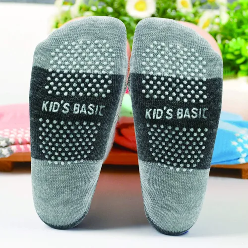 Vista 5 de SkiBeaut Calcetines antideslizantes para niños y niñas de 1 a 7 años, 12 pares de calcetines para niños y niñas