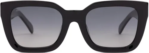 Vista 2 de SITO SHADES Harlow - Lentes de sol polarizados cuadrados con diseño de ojo de gato para mujer, diseño retro, festival, moda, concierto, protección