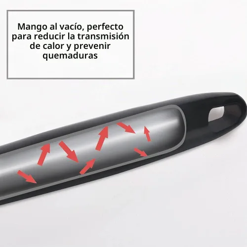Vista 3 de Newness Cucharón de sopa, [Resistente al óxido, Resistente al calor, Formación integral] Cucharón de sopa duradero de acero inoxidable 304 con mango
