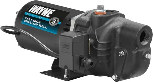 Vista 5 de Bomba inyectora de pozo Wayne SWS50 1/2 HP de hierro fundido, para pozo poco profundo, SWS75, 200.00 volts