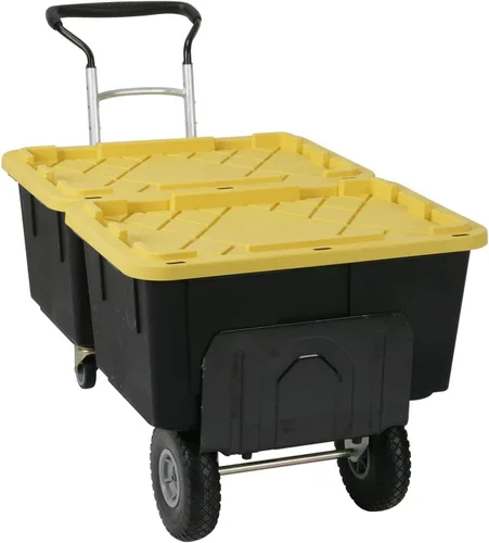 Vista 13 de Cosco Carro de mano/carro/plataforma plegable 3 en 1 serie con ruedas planas Negro