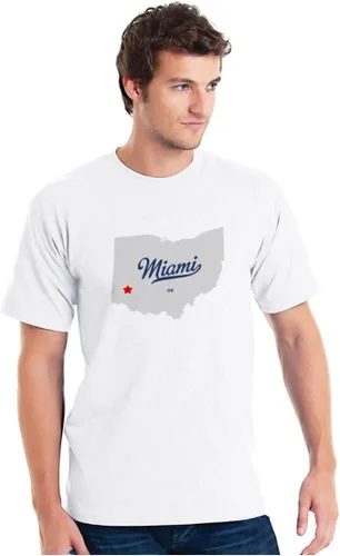 Vista 2 de MAPA Miami Ohio Camiseta
