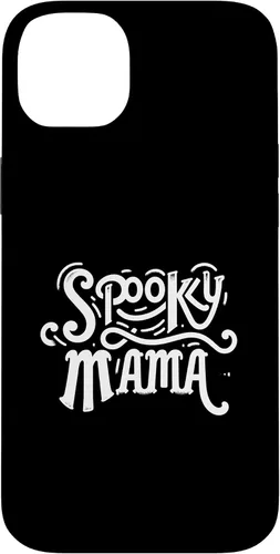 Vista 15 de Spooky Mama Halloween Mom Season Bat Mommy Parent Case for iPhone 16