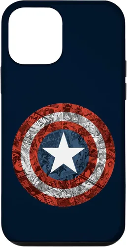 Vista 16 de Marvel Funda de escudo cómico del Capitán América para iPhone 17