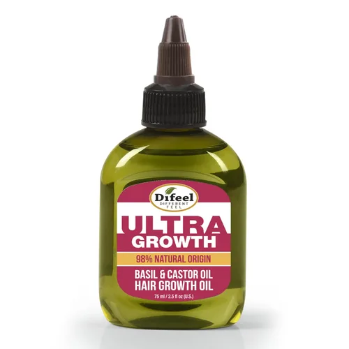 Vista 4 de Difeel Aceite de ricino Pro-Growth Colección de aceite para el cabello, juego de 2 piezas