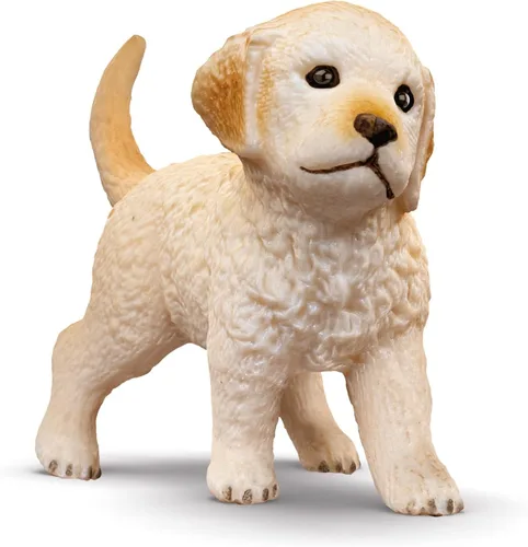 Vista 8 de Schleich Farm World - Juego de 6 piezas de perrera de juguete con Golden Retrievers para niños. Juguetes de animales de granja para niños y niñas.