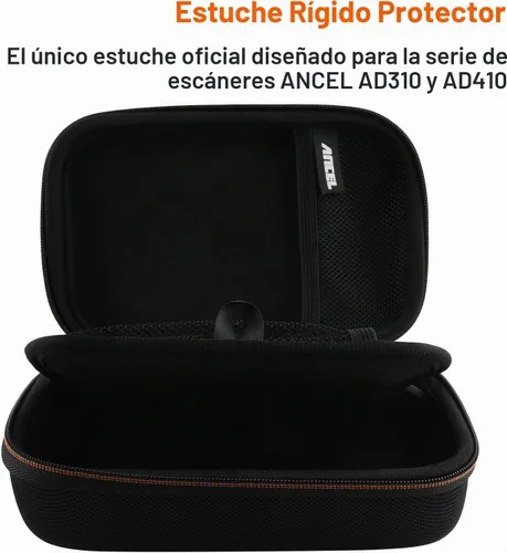 Vista 2 de ANCEL Bolsa protectora de almacenamiento para OBD2 escáner lector de código herramienta de escaneo de diagnóstico probador de batería