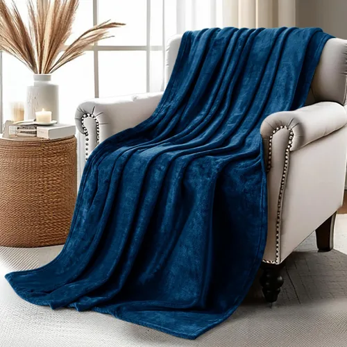 Vista 40 de Utopia Bedding Manta de forro polar negro, tamaño individual, ligera, mullida, suave, antiestática de microfibra (60 x 80 pulgadas)