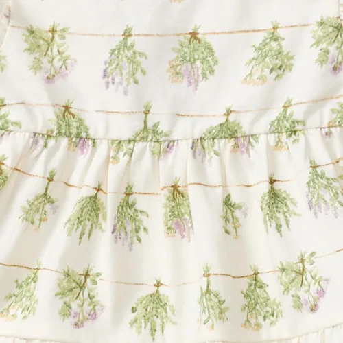 Vista 5 de Burt's Bees Baby Vestido para bebé, bebé y niño, manga corta y larga, 100% algodón orgánico