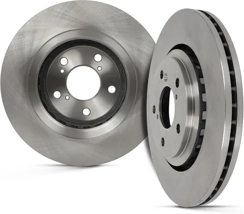 Vista 33 de SCITOO Rotores de freno traseros, 2 kits de frenos para Acura Integra 1990-2001, Honda Civic 1992-1995 1999-2000, para Civic del Sol 1993-1997, CRX