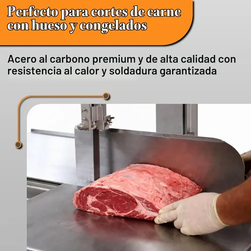Vista 5 de Cutlery Mania Hoja de sierra de cinta para carne (47 pulgadas)