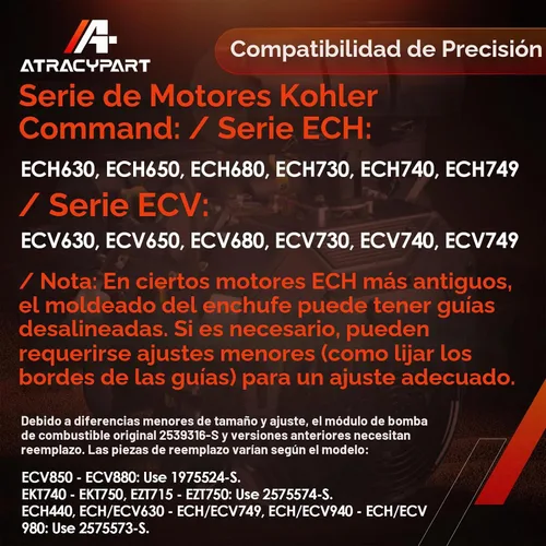 Vista 2 de 593890 Módulo de bomba de combustible con filtro, apto para motor