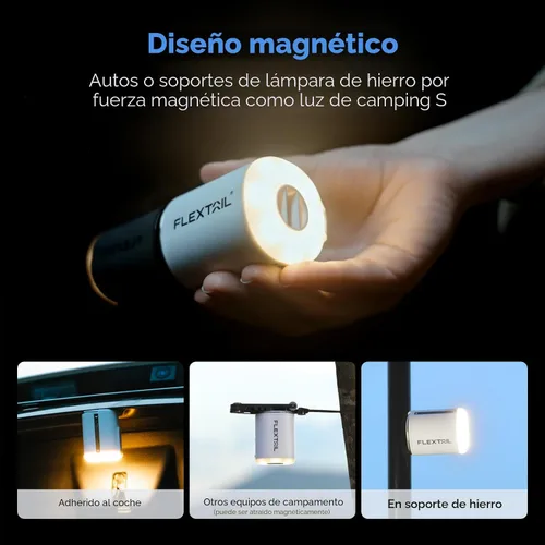 Vista 6 de FLEXTAILGEAR Bomba de aire para inflables con linterna de campamento, bomba pequeña 2X, bomba de aire portátil de 4 kPa, bomba de colchón de aire