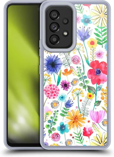 Vista 13 de Head Case Designs Officially Licensed Ninola Butterfly Nature Spring Floral Gel Case [Military Grade Protection] Compatible with Samsung Galaxy A53