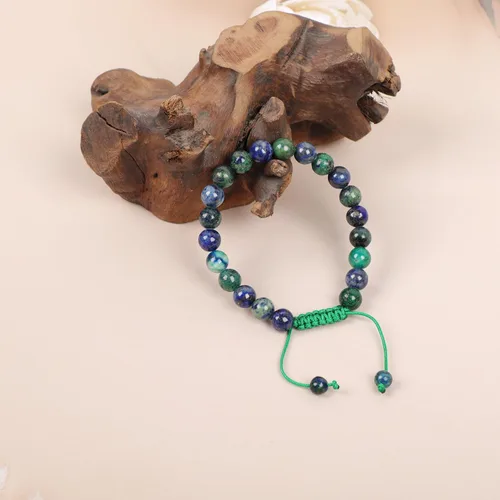 Vista 96 de AD Beads Pulseras de piedras preciosas unisex de 0.315 pulgadas (0.315 in), macramé curativo ajustable de 7 a 9 pulgadas Usa esta pulsera