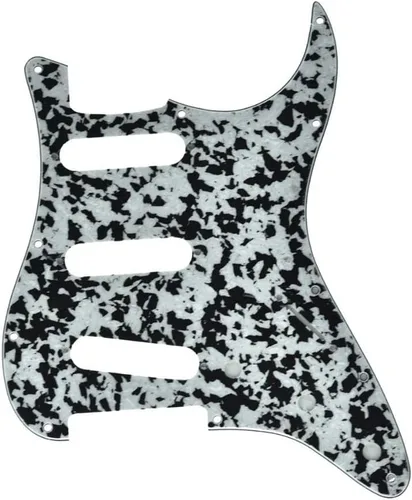 Vista 32 de KAISH - Golpeador de 11 agujeros estilo ST/Strat, SSS, para Stratocaster de EE. UU./México, perla de abulón