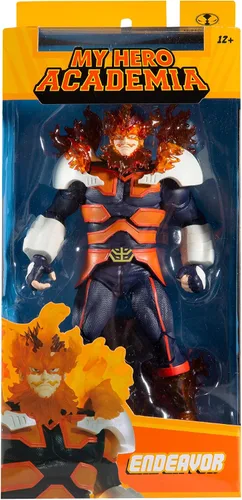 Vista 7 de McFarlane Toys - Figura de acción My Hero Academia Endeavor de 7 pulgadas con accesorio base