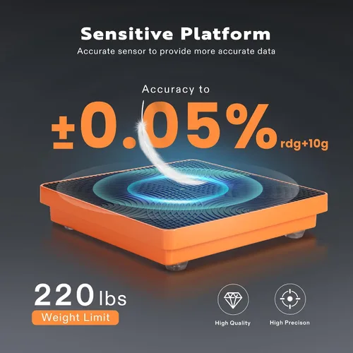 Vista 6 de VIVOHOME Bomba de vacío HVAC de 2 etapas y 110 V 1/2 HP 5CFM y kit de manómetro de CA de 4 vías con báscula electrónica de carga de refrigerante