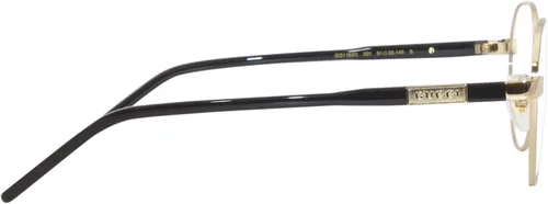 Vista 3 de Gucci GG1162O 001 Gafas redondas doradas para hombre, OroNegro-001