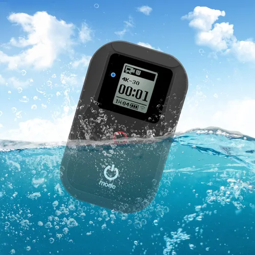 Vista 3 de Suptig Control remoto WiFi compatible con GoPro Hero 8/7/6/5/4/3+/Session - Control remoto inalámbrico impermeable (negro)