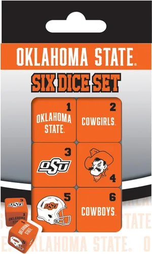Vista 6 de MasterPieces Game Day - NCAA Alabama Crimson Tide - Juego de 6 dados con logotipo del equipo, tamaño estándar D6