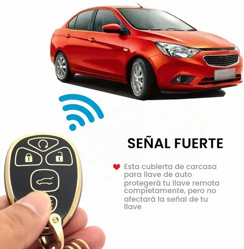 Vista 4 de Funda para llavero Suburban Tahoe Traverse GMC Acadia Yukon Cadillac Escalade SRX Buick Enclave Negro