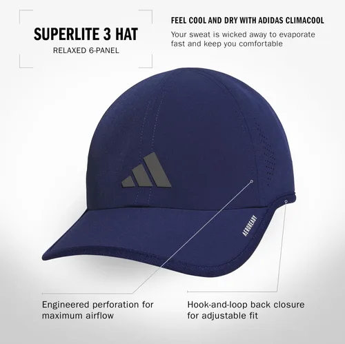 Vista 75 de Adidas Superlite, Gorras Atléticas, Sombrero de running Hombre