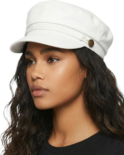 Vista 56 de Funky Junque Gorra de pescador griego, gorra de algodón para panaderos Floral - Denim