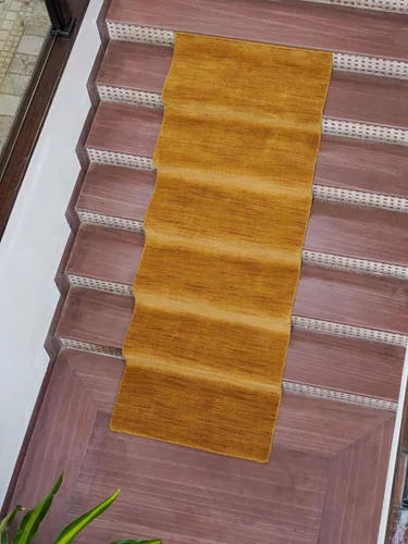 Vista 63 de Alfombras de área de lana anudadas a mano en telar, ecológicas - 10'x10', cuadradas, color aguamarina, diseño liso sólido, alfombras de área gruesas