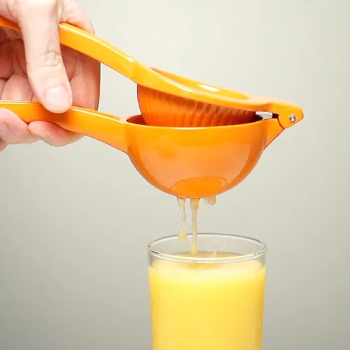 Vista 4 de BergHOFF CooknCo - Juego de 2 exprimidores de cítricos de aluminio, limón y naranja