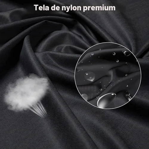 Vista 2 de Minewill Professional Salon Barber Cape for Men/Women, 47 In x 55 In Waterproof, Adjustable Snap Closure, Universal Size, Hair Cutting Cape with