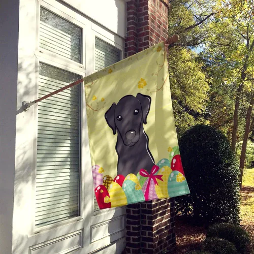 Vista 34 de Caroline's Treasures BB1923GF Bandera decorativa para jardín con diseño de Border Collie, para caza de huevos de Pascua, para jardín, jardín, patio