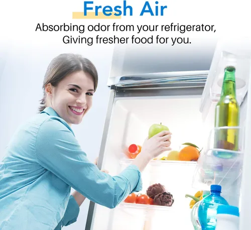 Vista 5 de ICEPURE Filtro de aire para refrigerador, compatible con Frigidaire® y Electrolux®, Pure Air Ultra 241754002, 242061001, 242047801, 241754001
