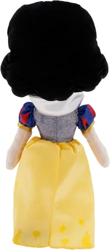 Vista 3 de Disney Store Muñeca de peluche oficial de princesa de Disney (blanco nieve) mediana de 14 pulgadas, muñecas de princesa de Disney