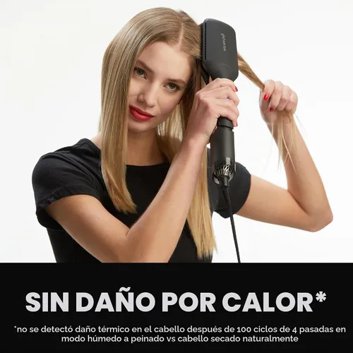 Vista 4 de ghd Duet Style - Plancha de pelo 2 en 1 + secador de pelo en una herramienta Transforma el cabello de húmedo a peinado sin daños por calor Seca