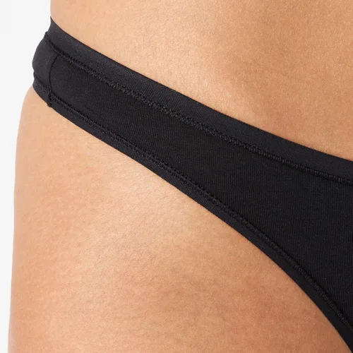 Vista 4 de Tienda Essentials Tanga de algodón para mujer, paquete de 6