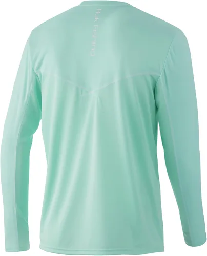 Vista 8 de HUK Icon X Camiseta de pesca de manga larga con protección solar para hombre