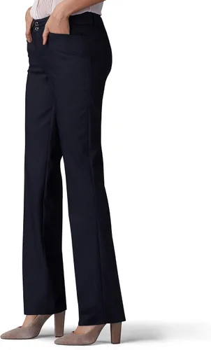 Vista 2 de Lee Secretly Shapes - Pantalones para mujer, de corte regular y pierna recta