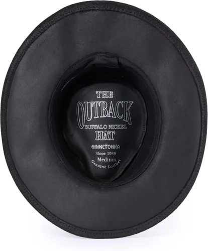 Vista 7 de Minnetonka Gorra unisex para hombre y mujer, de níquel búfalo Negro