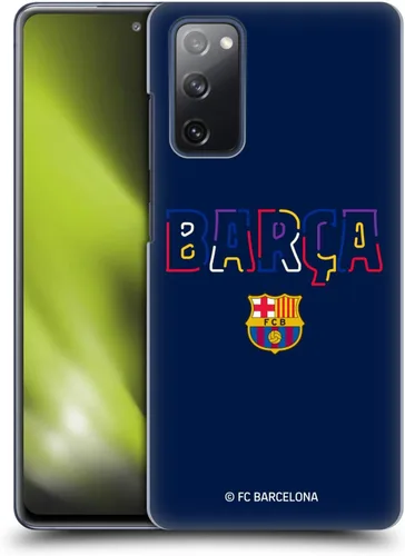 Vista 10 de Head Case Designs Funda rígida con licencia oficial del FC Barcelona Barca Crest Graphics compatible con Samsung Galaxy S20 FE / 5G