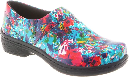 Vista 10 de KLOGS Calzado de mujer Mission diseño cerrado Zueco de enfermería Negro Smooth Wnstn