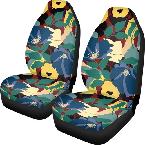 Vista 8 de Fundas de asiento de coche con estampado de bandera estadounidense, fundas cómodas para asientos de automóvil, duraderas, ajuste universal