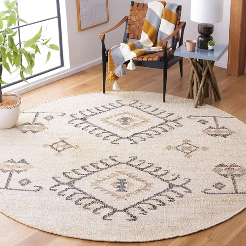 Vista 21 de SAFAVIEH Kilim Collection - Alfombra decorativa de 2 x 3 pies, color negro y marfil, yute de tejido plano hecho a mano, ideal para zonas de alto